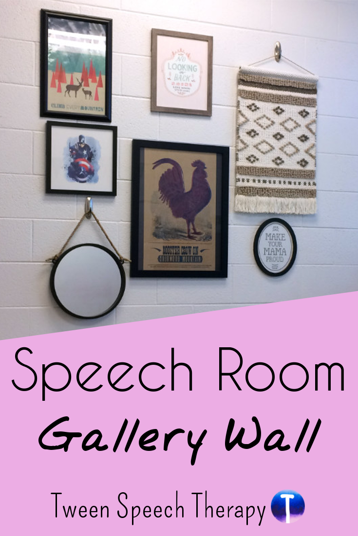 Gallery Wall Speech Room Decor