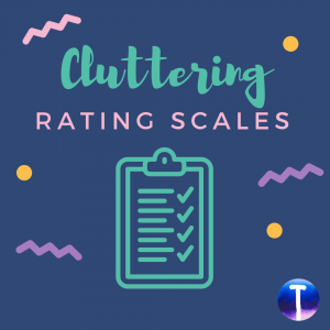 Cluttering rating scales