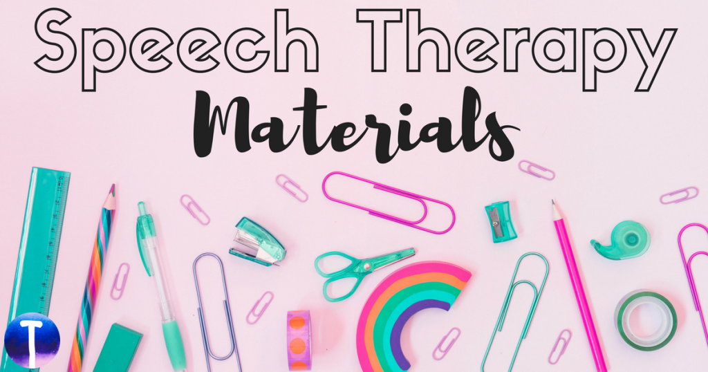 Speech Therapy Materials