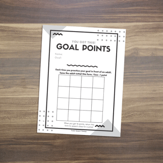 speech therapy discharge planning goal tracking